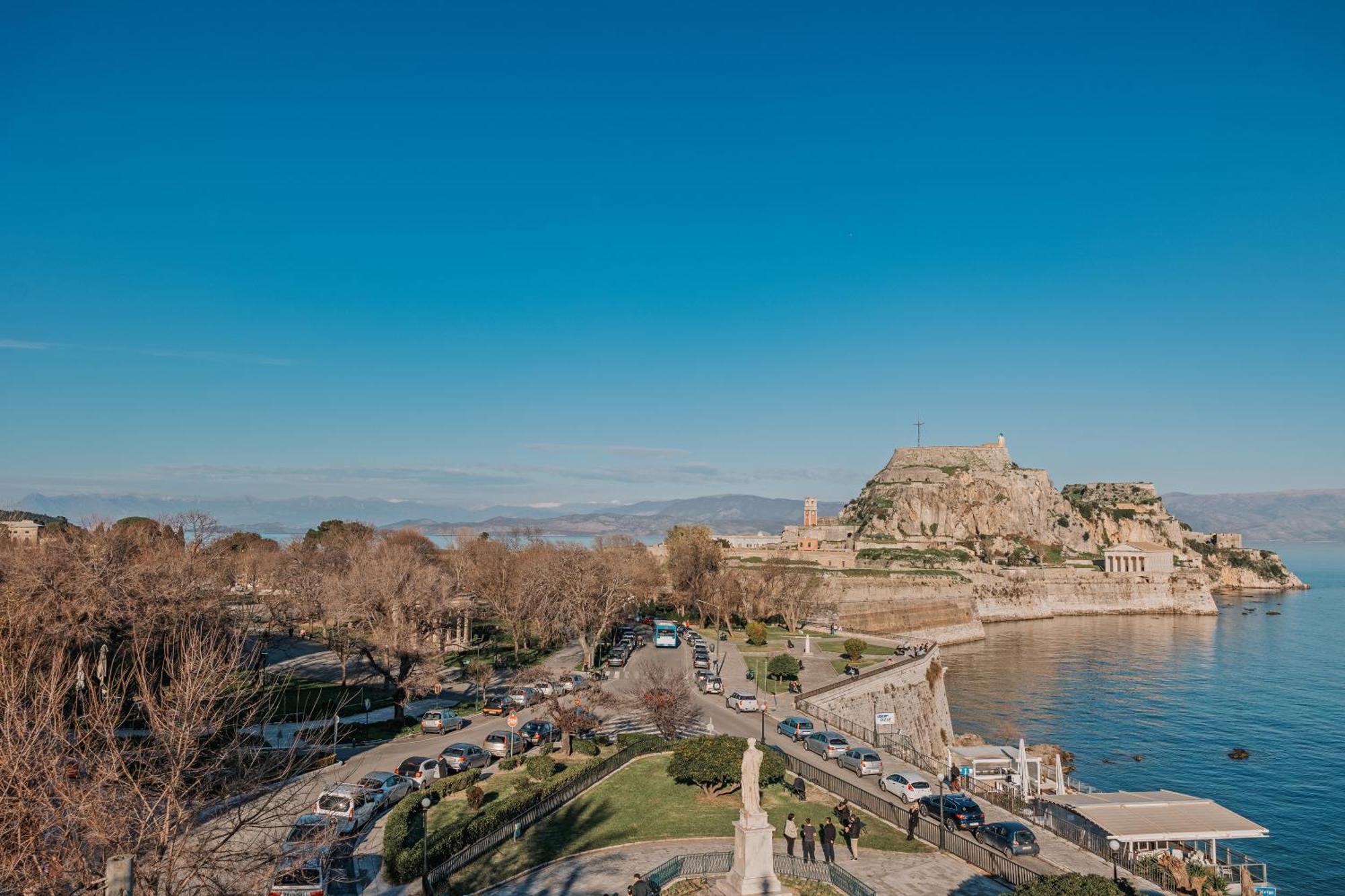 Old Fortress View Roof Top Apartment By Konnect Corfu  Экстерьер фото
